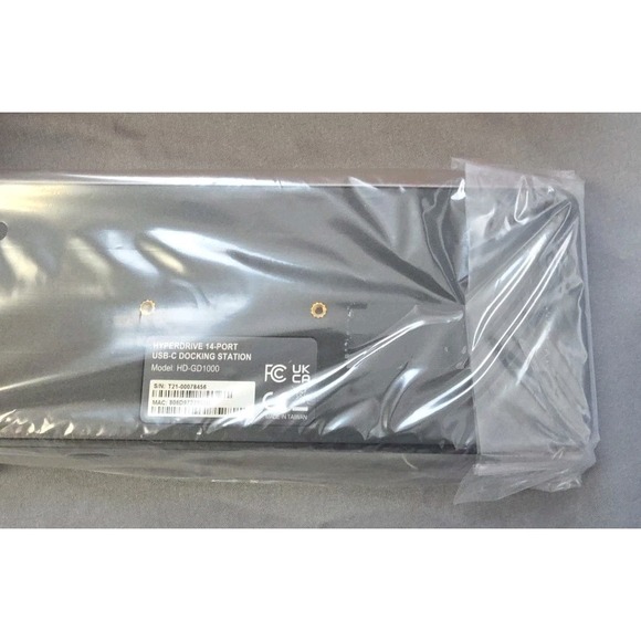 Hyper HyperDrive 14-Port USB-C Docking Station HD-GD1000-US-50 2 X HDMI 2.0 - Picture 3 of 7